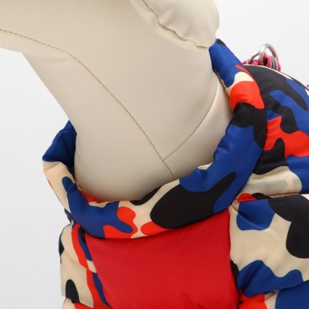 The jumpsuit printed with the lock on the back, size 12 (DS 28, OG 38, Osh 27 cm), red-4