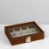 Steam for jewelry "Casket" 12 cells, 16 × 21 × 5 cm, gray color in a tree