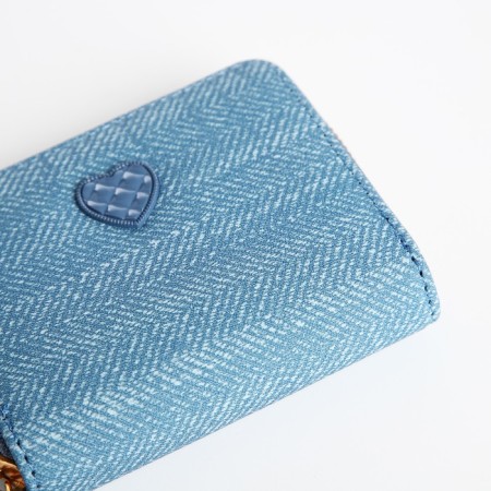 Children's wallet with lightning, blue color-2