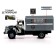 Inertial truck "ZIL. Police ", scale 1:34, light and sound