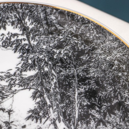 Pisage plate, d = 21 cm, porcelain-2