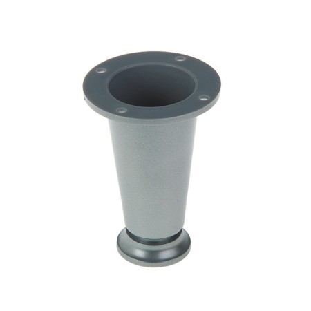 Relief adjustable, H = 100 mm, matte chromium color