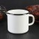 Emalized mug with a nose, 1 l, without a decol