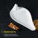 Porcelain dish Magistro "Swan", 34 × 19 cm, white color