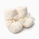Baby booties, white color, size 9-11