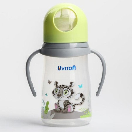 A bottle for feeding, wide throat, Ø50mm, 250ml. Zoo, Mix color-4