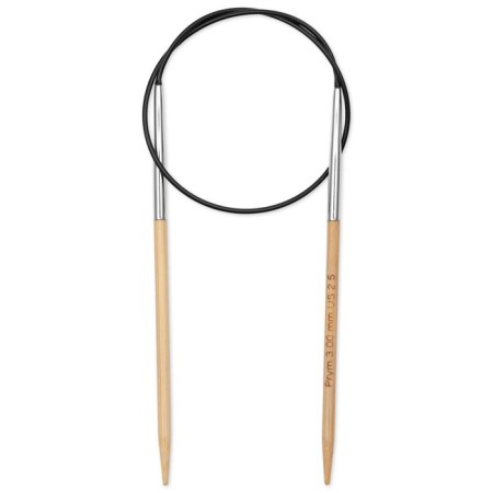 Circular knitting needles, bamboo, 3.0 mm,/40cm, 1 pcs-1