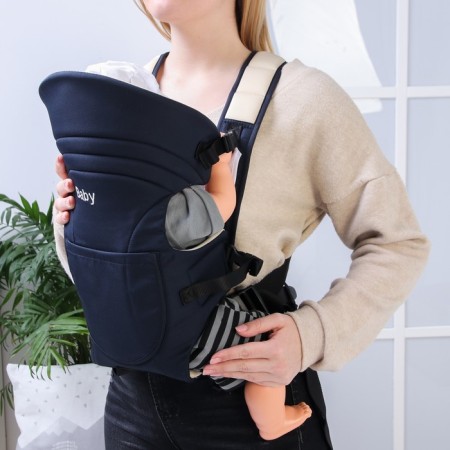 Baby-Kangaroo backpack, blue color