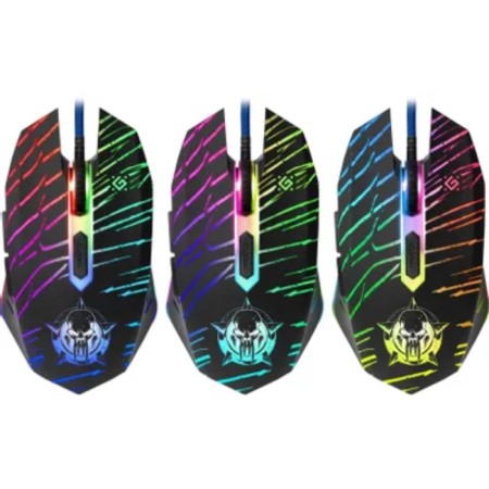 Mouse Defender Dark Agent GM-590L, Game, Wending, 12800 DPI, 6 buttons, USB, Blue-2