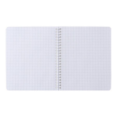 Notebook of 48 sheets in a cage, on the crest "Magic Eyes", cover Cover Cardboard, matte lamination, 3D-fluid, block 65 g/m2, mix-1
