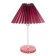Hand lamp "Zemfira" E27 40W red 24x24x35 cm Risalux