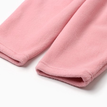 Children's pants Minaku: Fleece Soft, pink color, height 116 cm-2