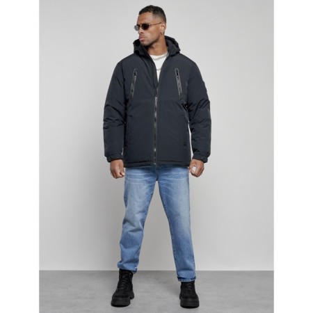 Male jacket, size 58, dark blue color