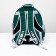 Backpack for carrying animals, transparent, 31 x 28 x 42 cm, green
