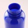 Water bottle, 650 ml, with carbine, 22 x 7 cm, blue