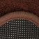 Rug Etel style brown color, 40x50 cm