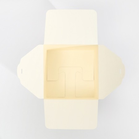 Folding box "Hugge", 12 x 12 x 12 cm, new year-3