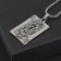 Pompeii-Pompeiy Poil Map, Black Silver Color, 70 cm