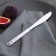Stainless steel knife “Wart” shade, length 21.9 cm, thickness 2 mm, silver color