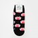 Women's socks "Cat Paws", black color, size 36-40
