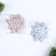 Decor "Snowflakes with a pattern", set of 3 pcs, mix
