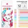 Colored pencils pastel, 12 colors, trihedral, cats aristocrats