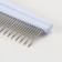 Comfort comb with pointed teeth of different lengths, non -slip pen, 21 x 4 cm, roses.