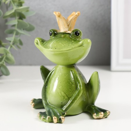 Souvenir Polystone Lak "Frog-Tsarevna" 11.5x10.5x7 cm-3