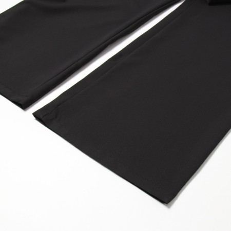Women's pants, black color, size m-3