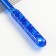 Combing a comb “bubbles” of two -sided, transparent, 19.5 x 5.6 cm, blue