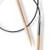 Circular knitting needles, bamboo, 4.5 mm/80cm, 1 pc