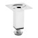 Square OKV001CR tundra, d = 25x25 mm, h = 80 mm, chromium color