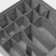 Smart Smart Smart, 15 cells, 30 × 30 × 11 cm, color gray color