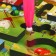 Game set Labyrinth "Rainbow Village", marker board, 2 × 36 × 27.5 cm