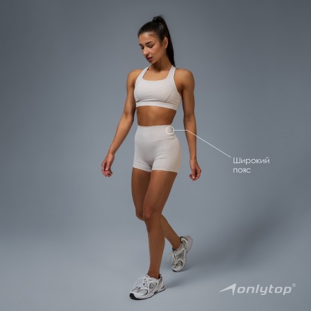 Sports shorts Comfort, rr l, color gray color-3