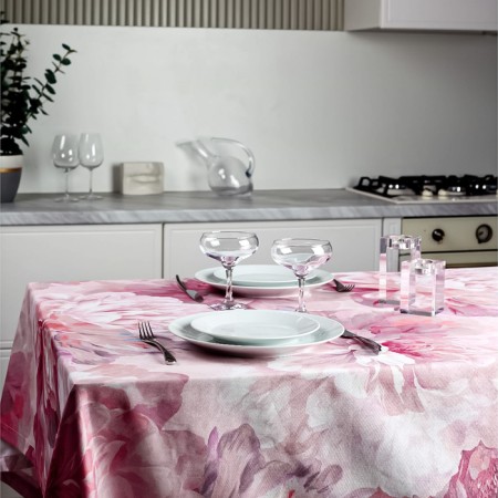 Steenova Home Kamilla tablecloth, size 145x180 cm, pink color-1