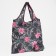 Household bag without fastener, black/pink color