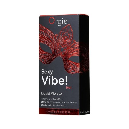 Orgie Sexy Vibe Hot massage, with a warming and vibrating effect, 15 ml-5