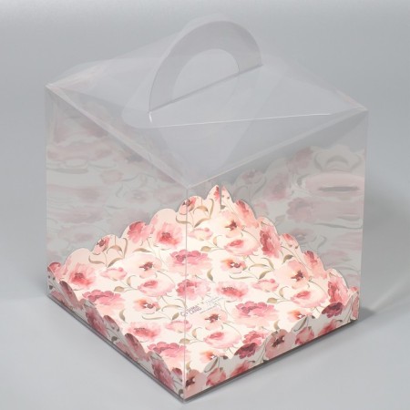 Confectionery box, chest, packaging, only for you my love, 16 x 16 x 18 cm-5