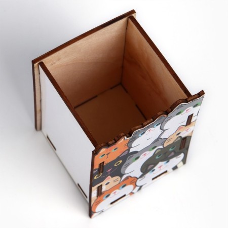 Organizer for the Office "Kitty" 6.7 x 6.5 x 10.4 cm-5