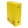 Archive folder with ties, micro -fraud, 100mm, yellow, up to 900l.