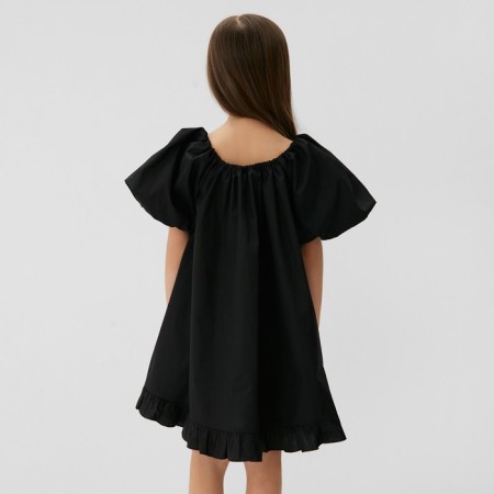 Children's dress KAFTAN "Cute", size 36 (134-140cm), black-3