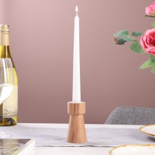 Candlestick, model No. 11, 5.6 x 10 cm, beech