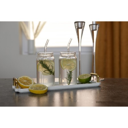 Glass glass with a cover "Basis", 400 ml-5