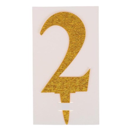 Topper "2", acrylic, Mix colors