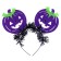 Carnival rim "pumpkins", color mix