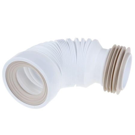 Aquant toilet corrugation, l = 250-500 mm, with a comb