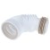 Aquant toilet corrugation, l = 250-500 mm, with a comb
