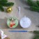Christmas tree decoration for coloring "Deer" Size: 8 cm; 2 pcs., Brush
