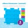 Modular massage rug orthodon, set No. 14 "Mini"